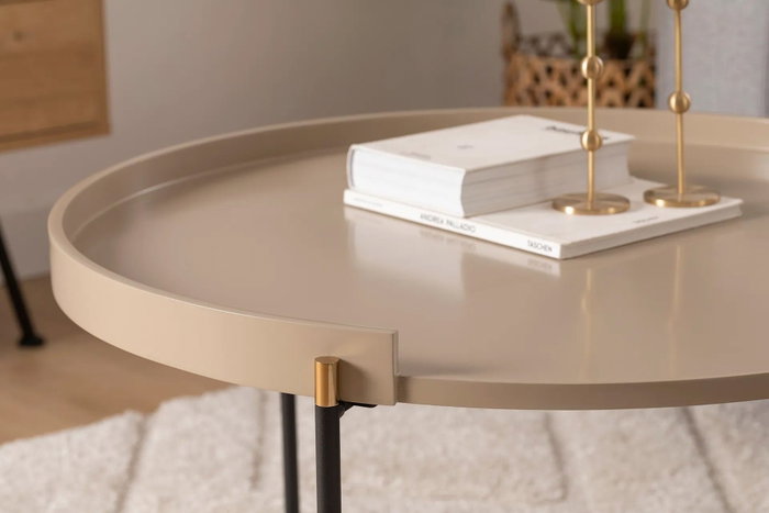 Hanah Home Mandy - Mesas nido Beige